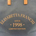 Tote in canvas - Elisabetta Franchi BS14A62E2 B58 ELISABETTA FRANCHI 