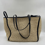 Borsa in rafia - Eleh EBSS25007 BEIGE ELEH 