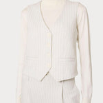 Gilet gessato quattro bottoni DL69GL FW24 318MF RAGNO 