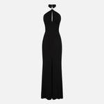 Abito Red Carpet con drappeggio AB71747E2 110 ELISABETTA FRANCHI 