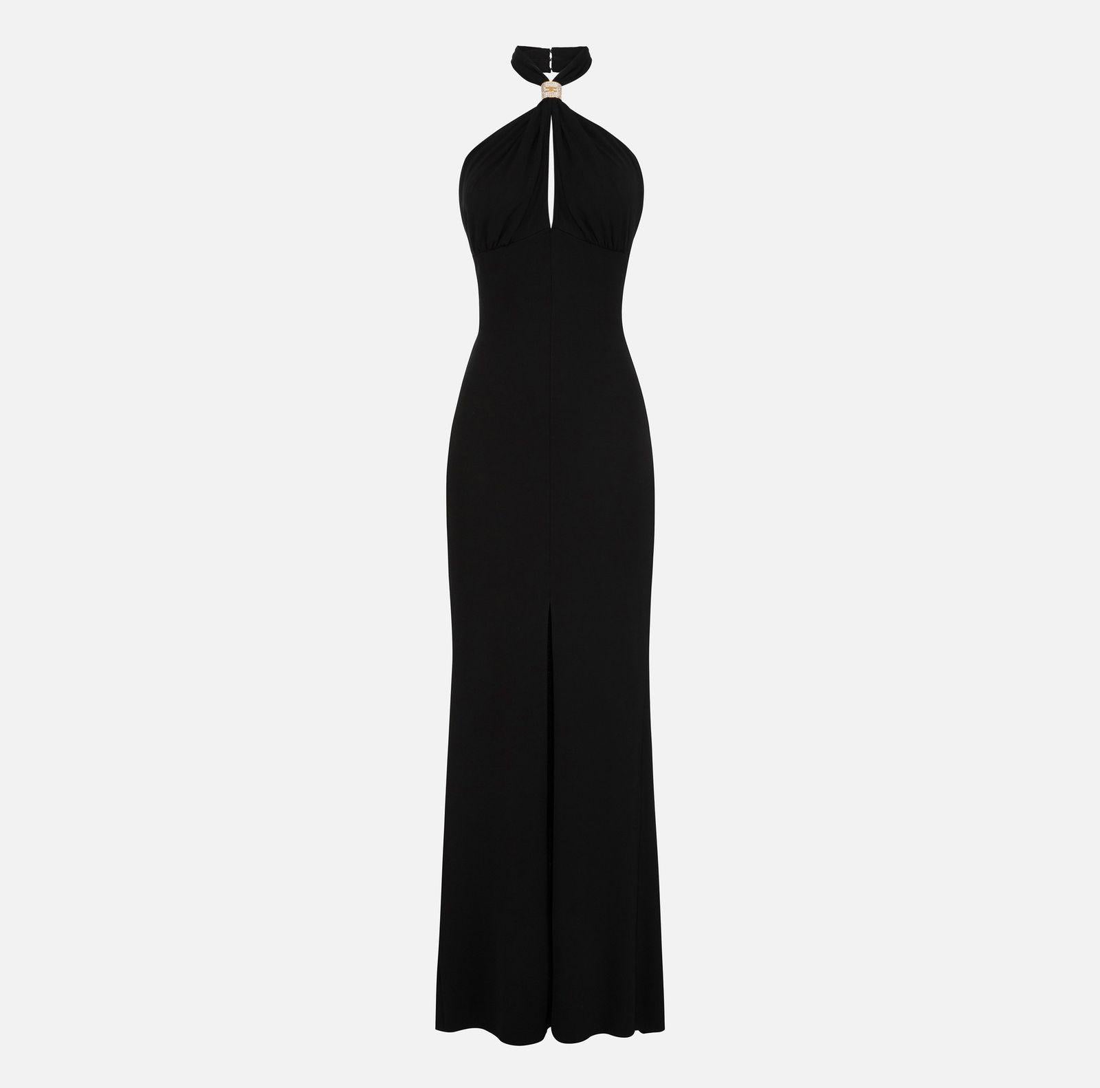 Abito Red Carpet con drappeggio AB71747E2 110 ELISABETTA FRANCHI 