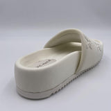 Ciabatta in lycra con platform
