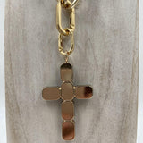 Ciondolo Croce Princess - Alevà CROCEPRINCESSMIRROR OROGRIGIO ALEVA' 