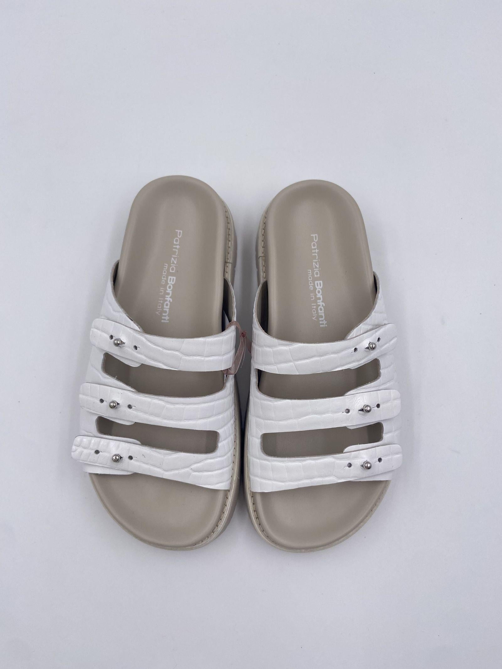 Sabot Three Bianco - Patrizia Bonfanti THREE BIANCO PATRIZIA BONFANTI 