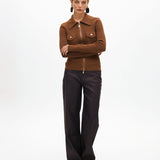 Cardigan con cerniera LF2511007 057 LOLA 