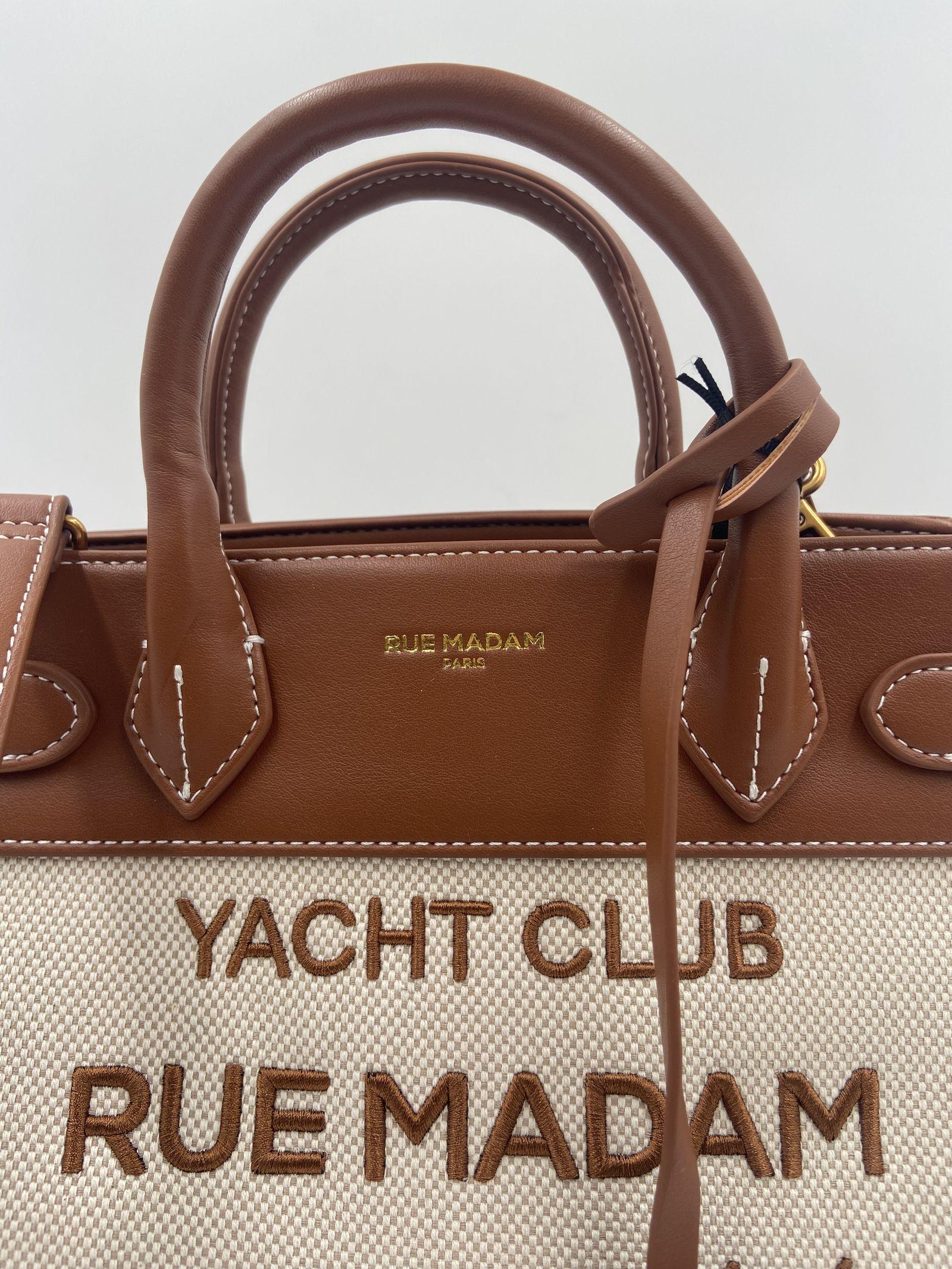 Borsa Riviera Tote mini - Rue Madam Paris RIVIERAMINITOTE MARRONE RUE MADAM PARIS 