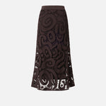 Gonna midi crochet geometrico - Pinko 106353A354 M05 PINKO 