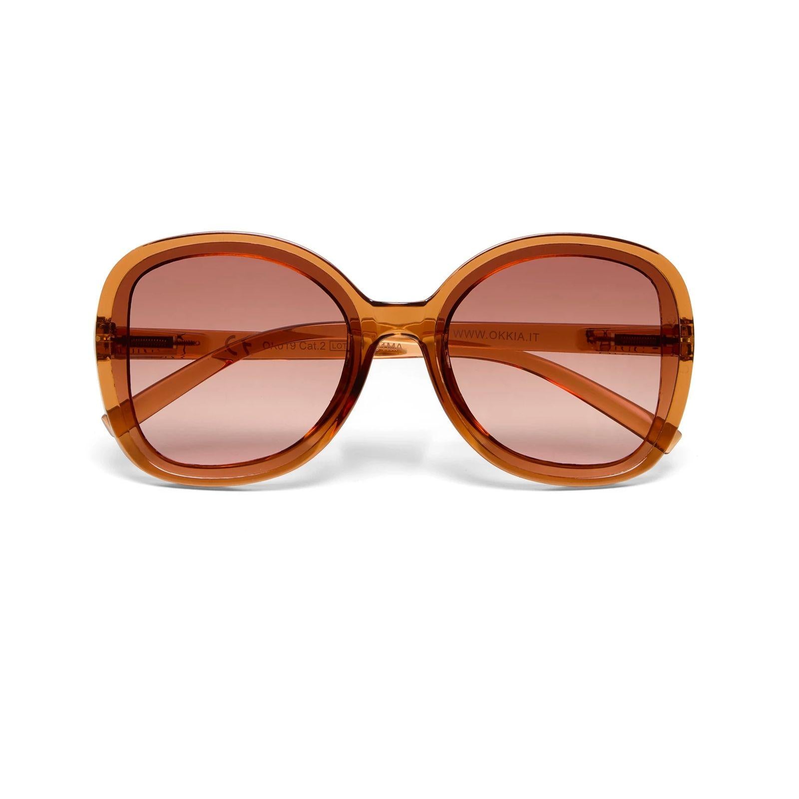 Occhiale da sole Anna OK019TBR MARRONE OKKIA 