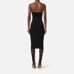 Abito con dettagli à jour - Elisabetta Franchi AM05B56E2 110 ELISABETTA FRANCHI 
