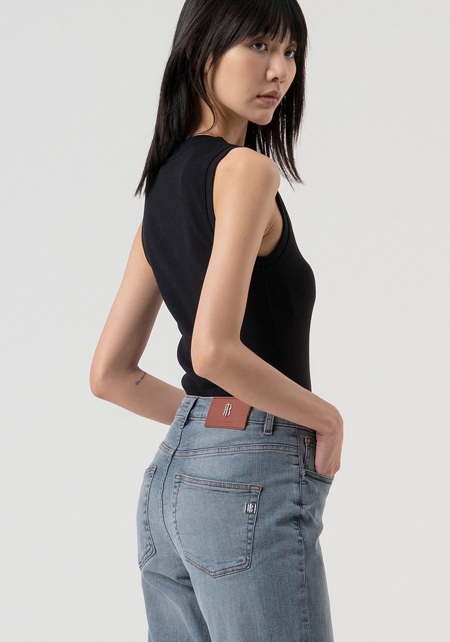 Jeans carrot mom fit - Fracomina FP25WVD005D46093 C41 FRACOMINA 