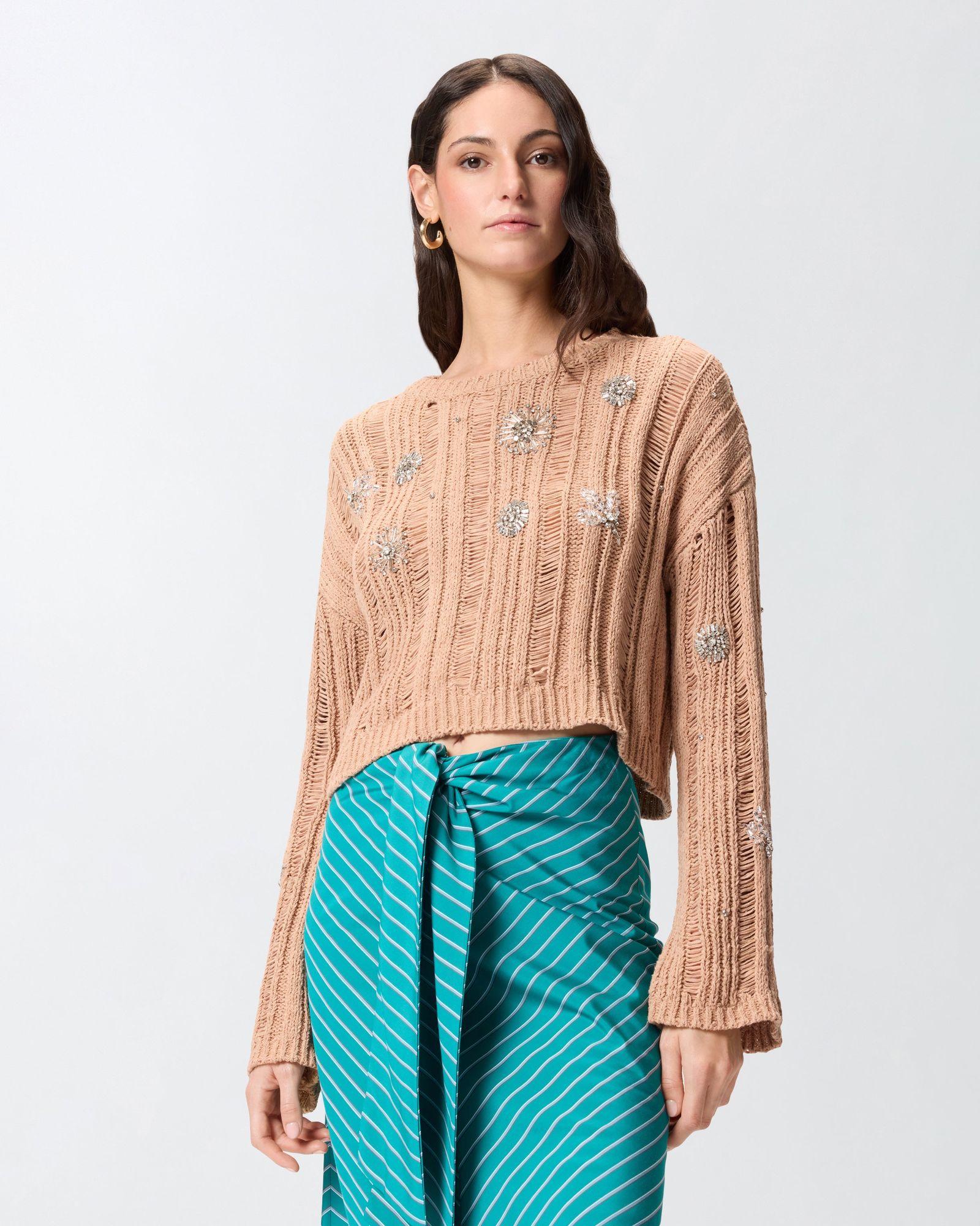 Maglia pressione fettuccia - Pinko 106308A34C Q30 PINKO 