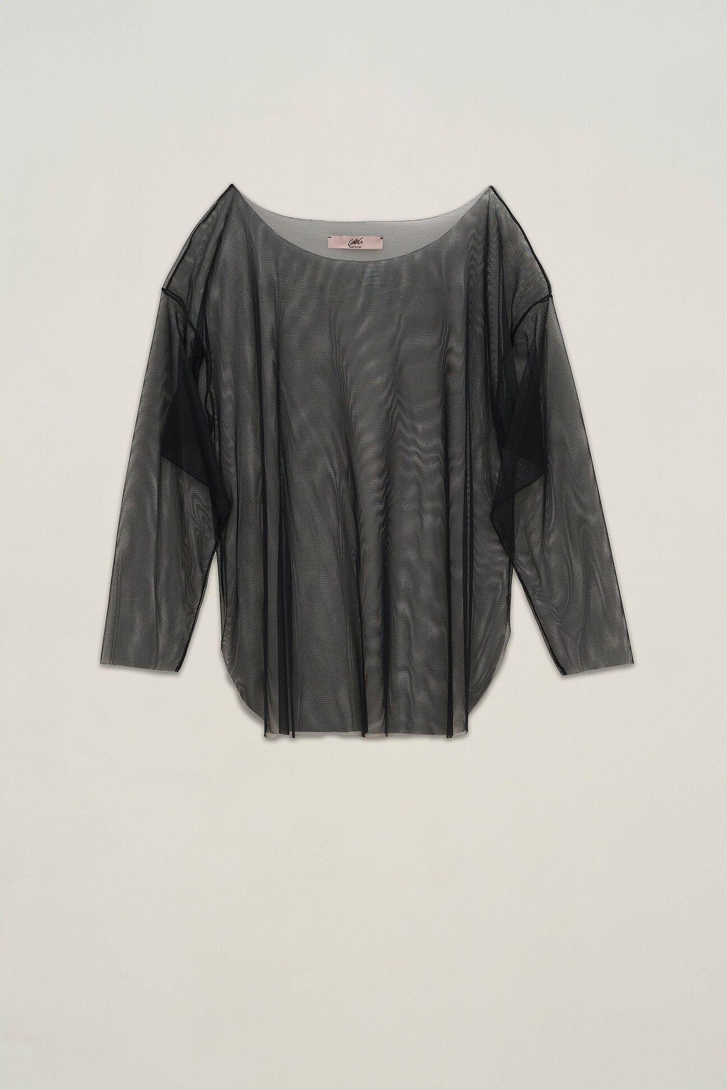 Maglia in tulle con scollo rotondo MUNE11 D1 10 CARLA G. 