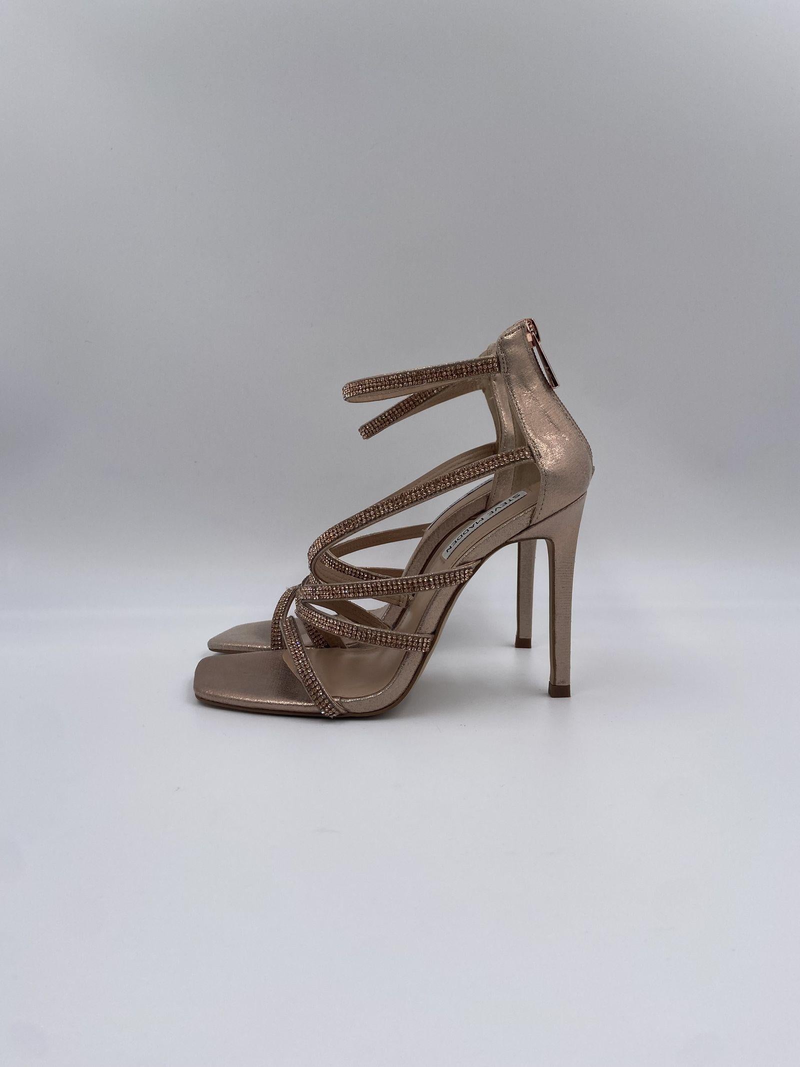 Sandalo Caviar con strass - Steve Madden SMSCAVIAR ROSA STEVE MADDEN 