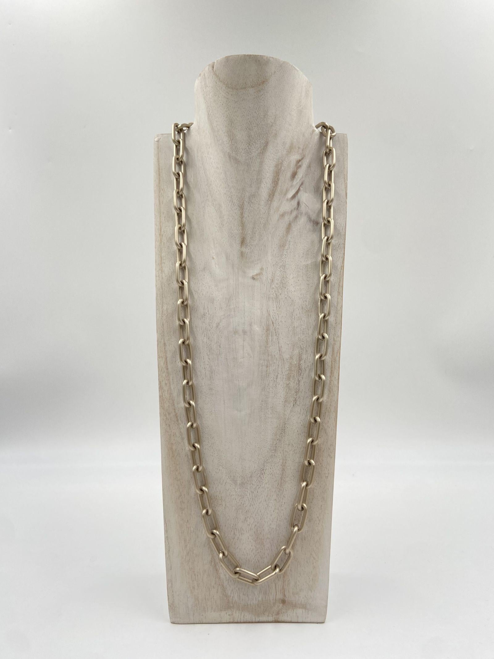 Collana Sorrento Slim Argento Opaco - Alevà SORRENTOSLIMXL ARGENTOOPACO ALEVA' 