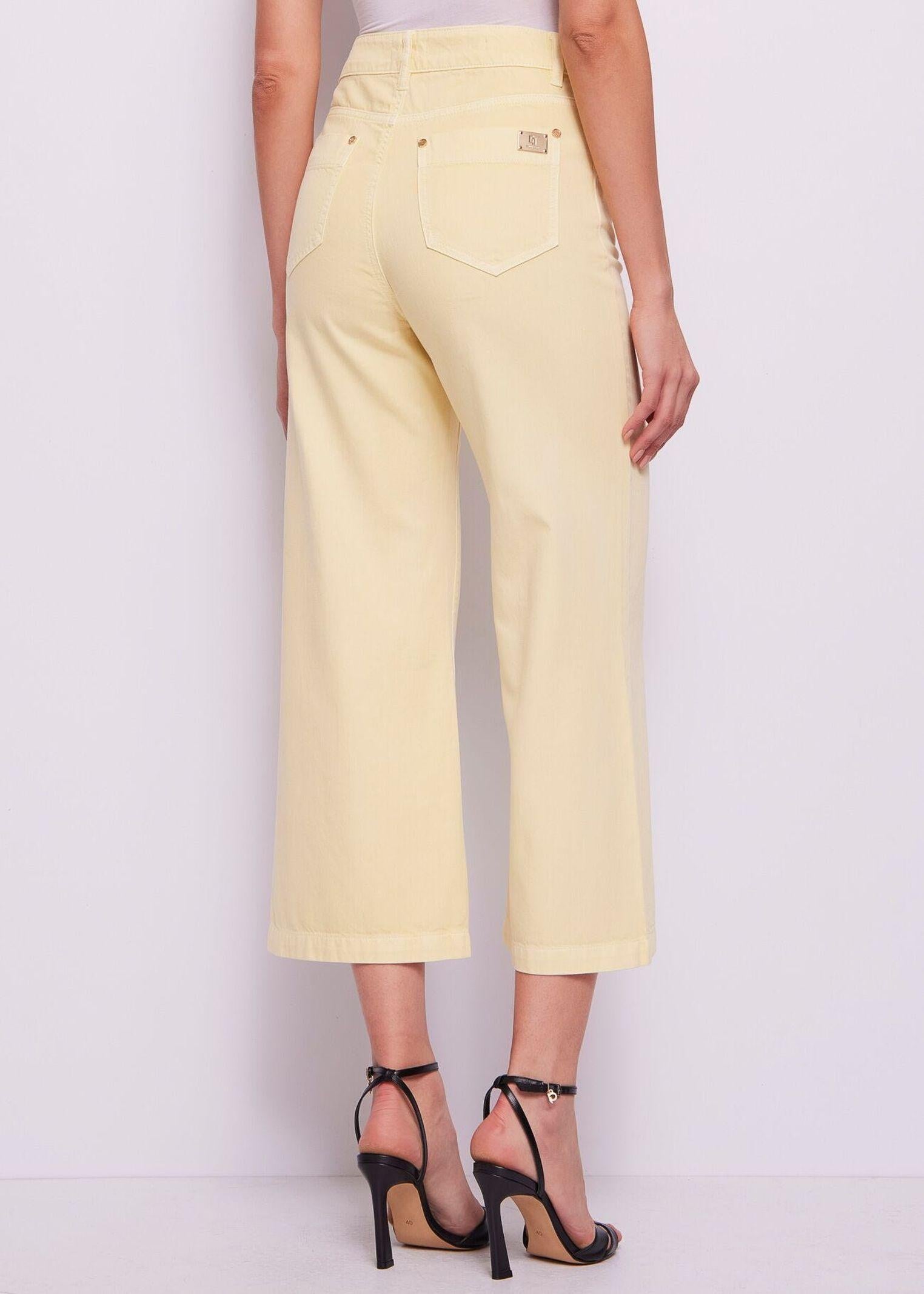 Jeans a vita alta con bottoni 511BD25022 2722 GAUDI' 