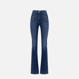 Jeans bootcut - Elisabetta Franchi PJ12N56E2 104 ELISABETTA FRANCHI 