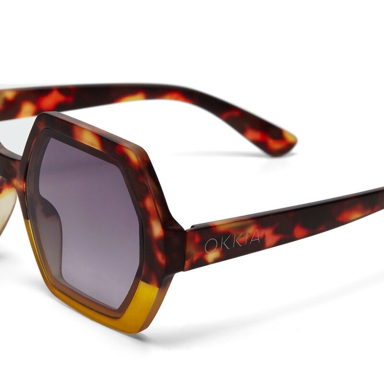 Occhiale da sole Emma OK015HY GIALLOMARRONE OKKIA 