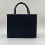 Tote con impunture a contrasto - Elisabetta Franchi BS08A51E2 110 ELISABETTA FRANCHI 