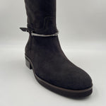 Stivale con dettaglio equestre - Ofelia 2904 MORO OFELIA 