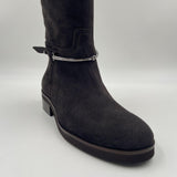 Stivale con dettaglio equestre - Ofelia 2904 MORO OFELIA 