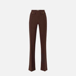 Pantalone palazzo con patte davanti PA12156E2 EA3 ELISABETTA FRANCHI 
