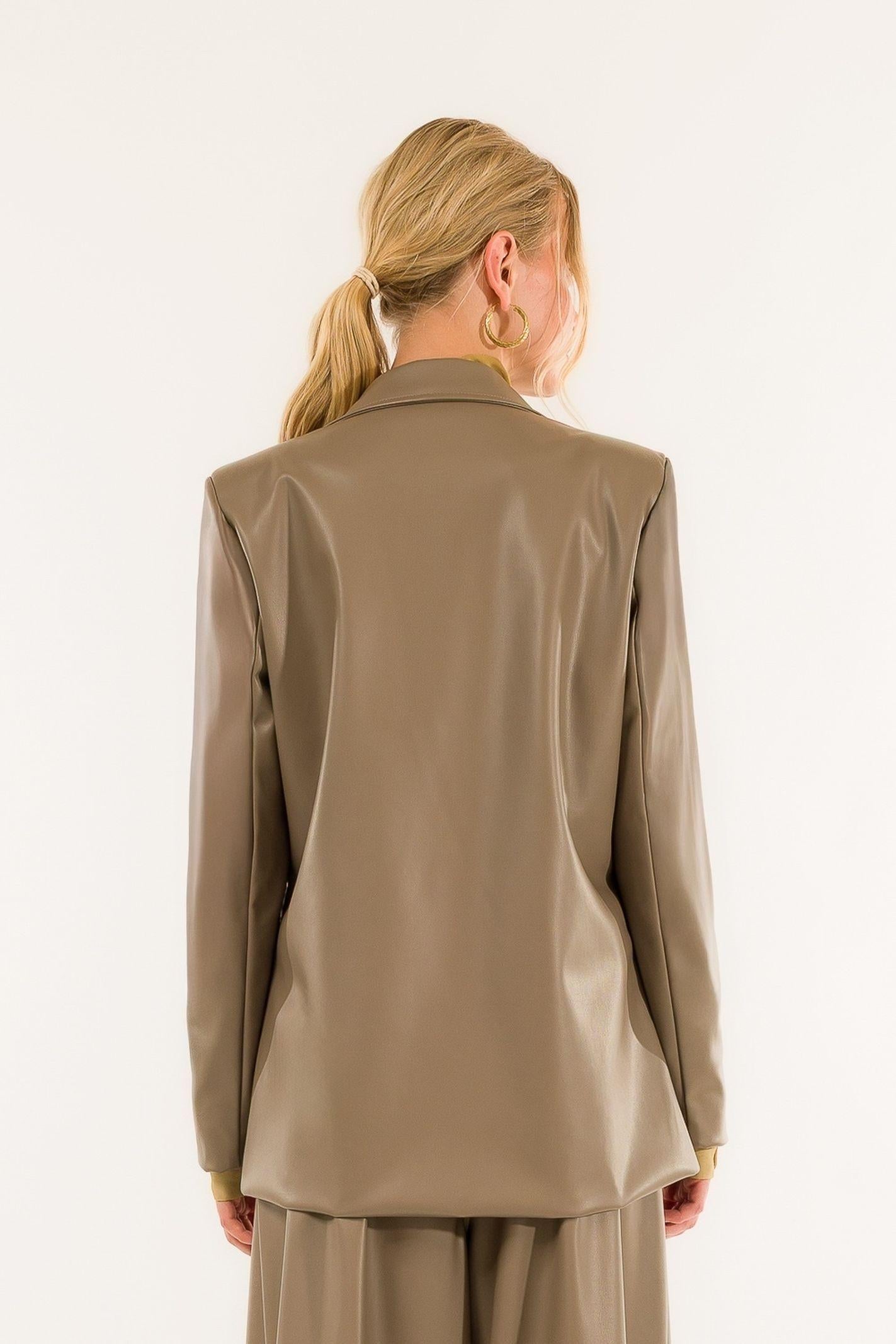 Giacca monopetto un bottone ADF501C 64 KONTATTO 