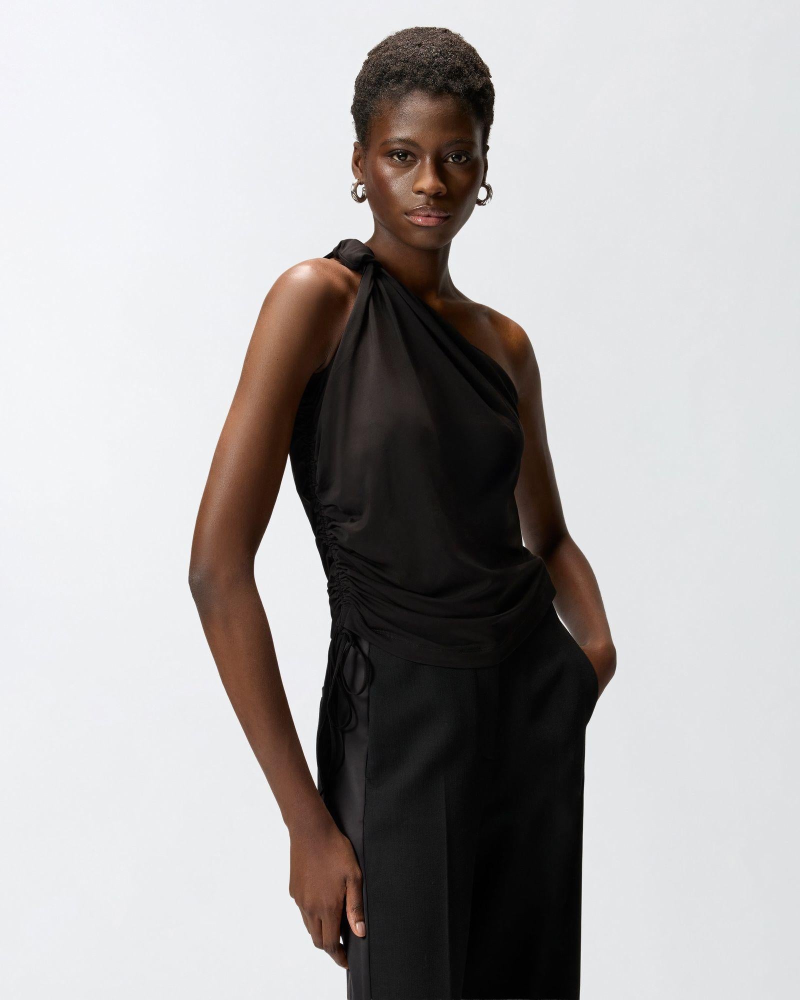 Top monospalla con nodo 106544A37V Z99 PINKO 