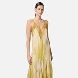 Abito lungo in viscosa - Elsabetta Franchi ABR5452E2 DN7 ELISABETTA FRANCHI 