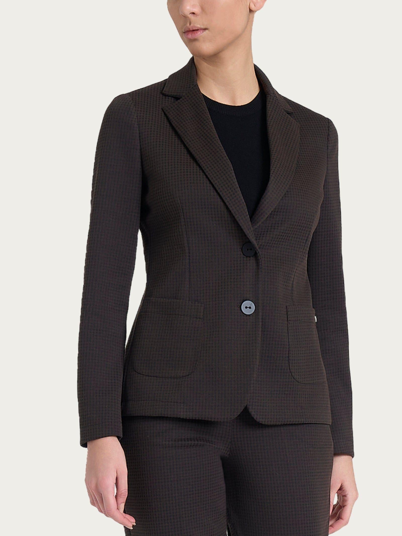 Giacca con micro check - Ragno DR49GAFW25 A75F RAGNO 