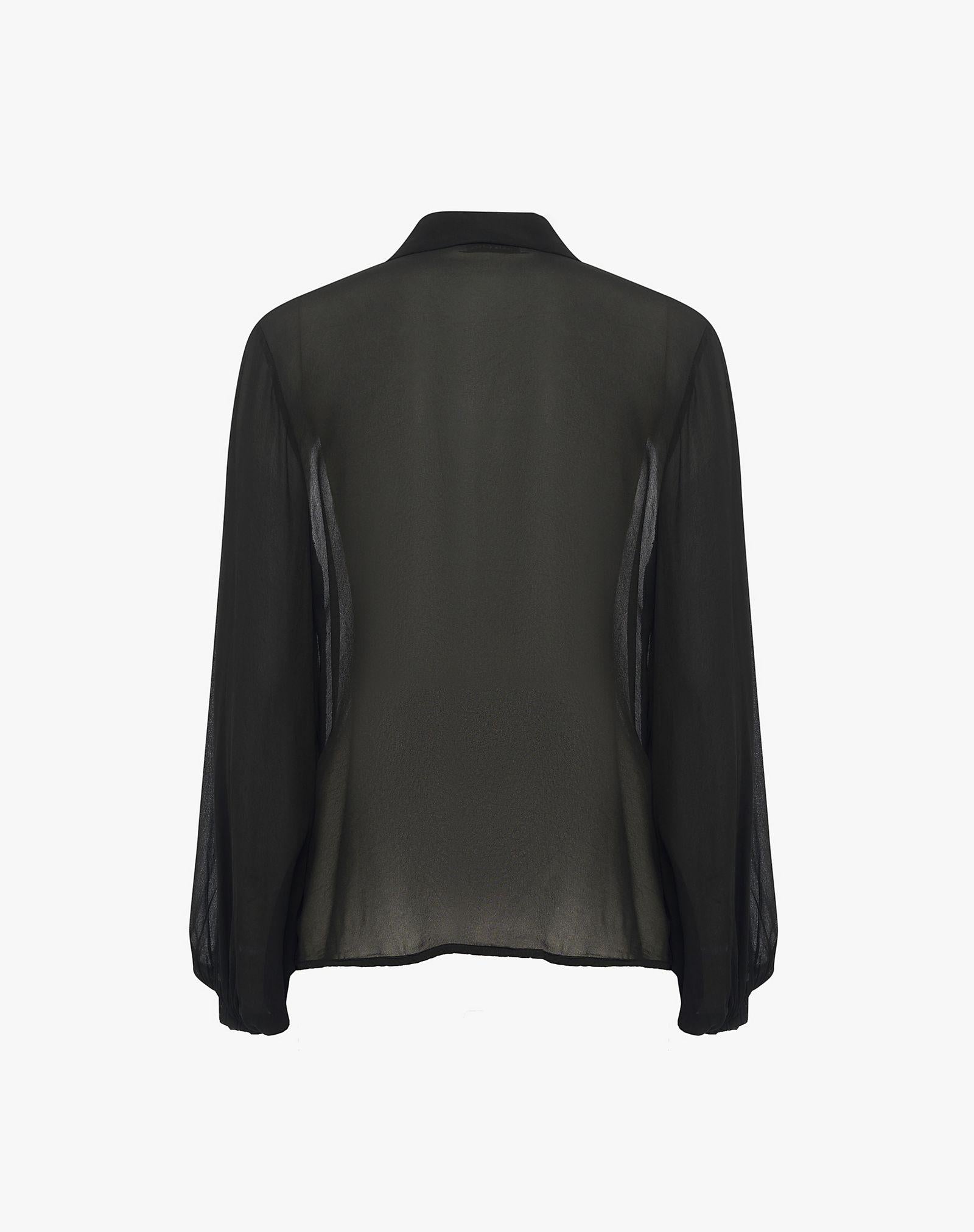 Camicia con volant C032VU MA001 MANILA GRACE 