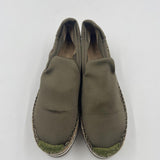 Espadrilles in tessuto lucido S307 VERDE FIORINA 