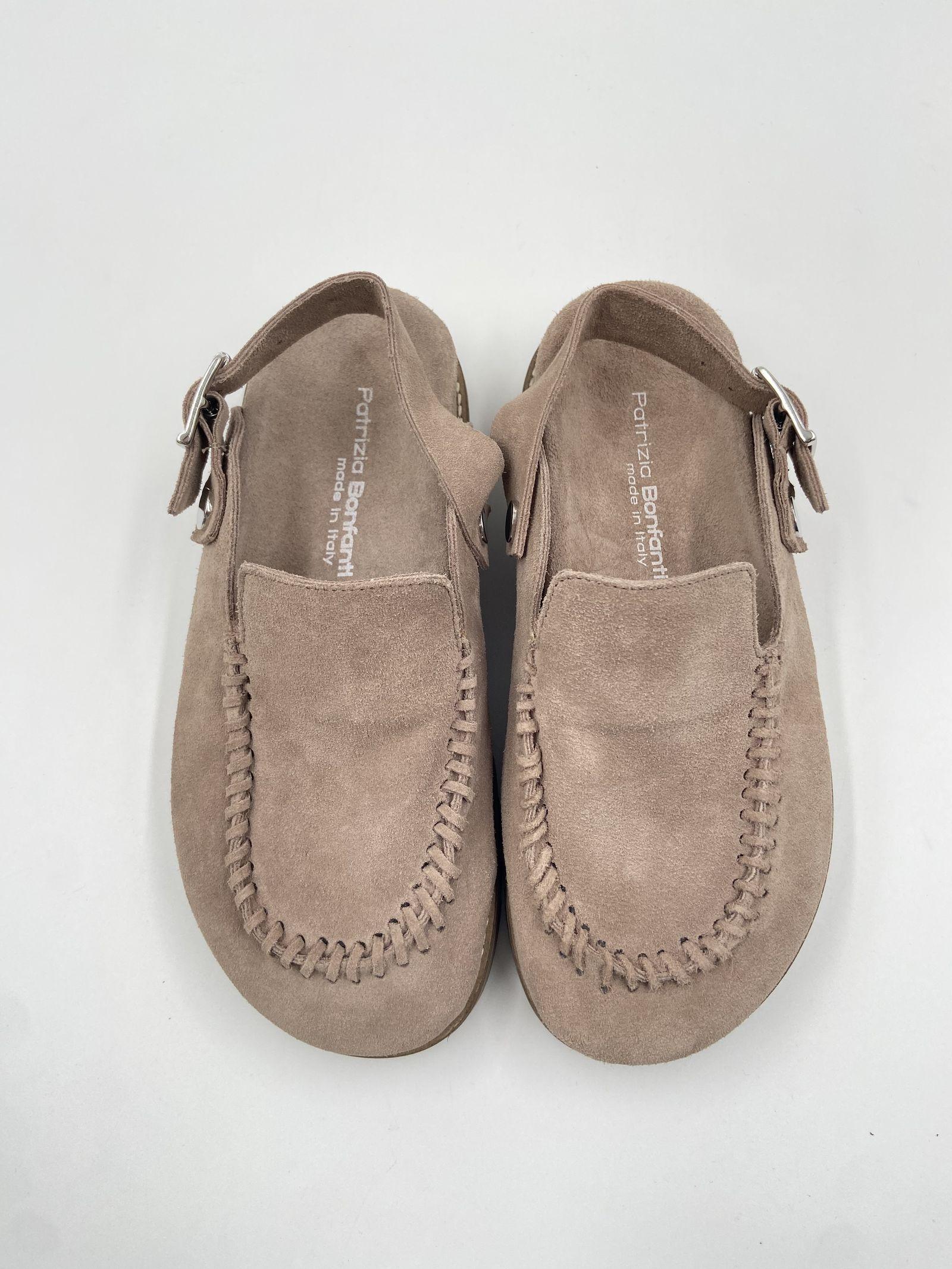 Sandalo Cassie Suede - Patrizia Bonfanti CASSIESUEDE TORTORA PATRIZIA BONFANTI 