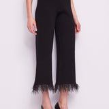 Pantalone con frange