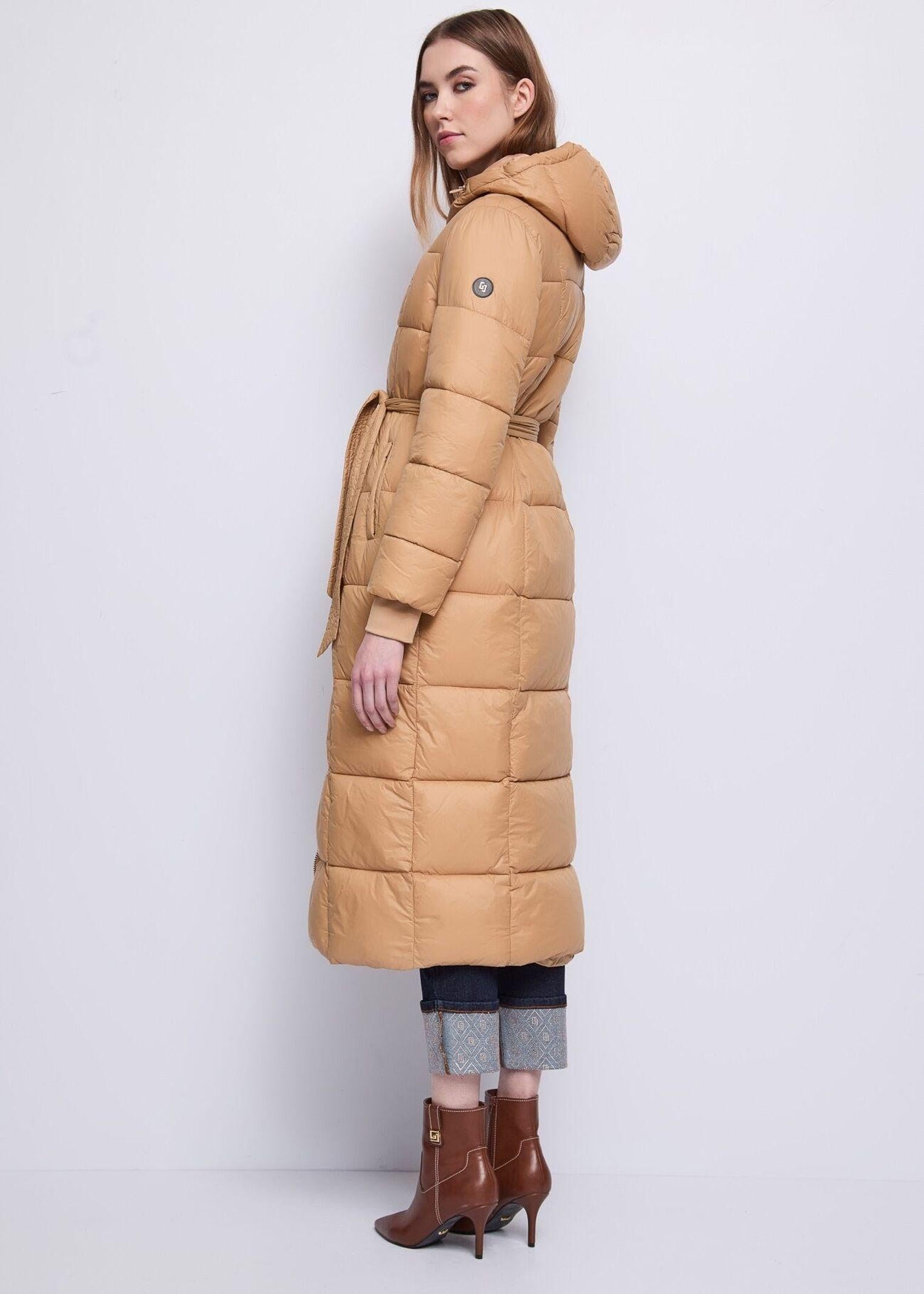 Piumino con cintura 521BD35011 2369 GAUDI' 