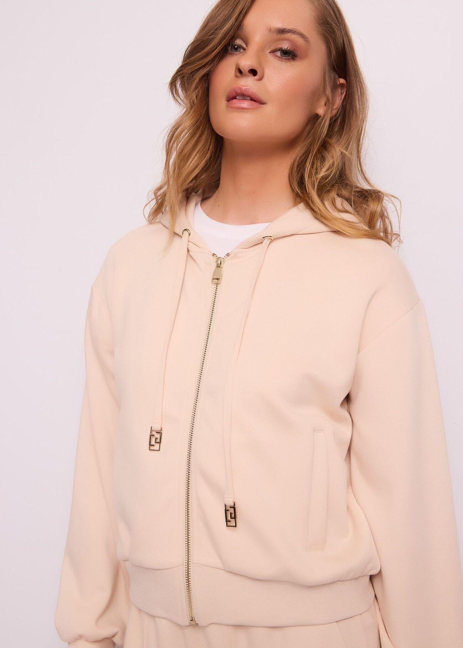 Felpa aperta con cappuccio 511BD64003 3216 GAUDI' 