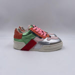 Sneakers argento arancio e verde - Cljd F066-0203 ROSAVERDE CLJD 