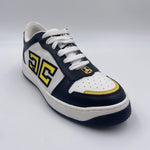 Sneakers in pelle logo bicolor - Elisabetta Franchi SA40G46E2 314 ELISABETTA FRANCHI 