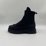 Tronchetto Kuni No Lace Mart Nabuk KUNINOLACMART NERO PATRIZIA BONFANTI 