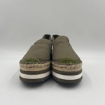 Espadrilles in tessuto lucido - Fiorina S307 VERDE FIORINA 