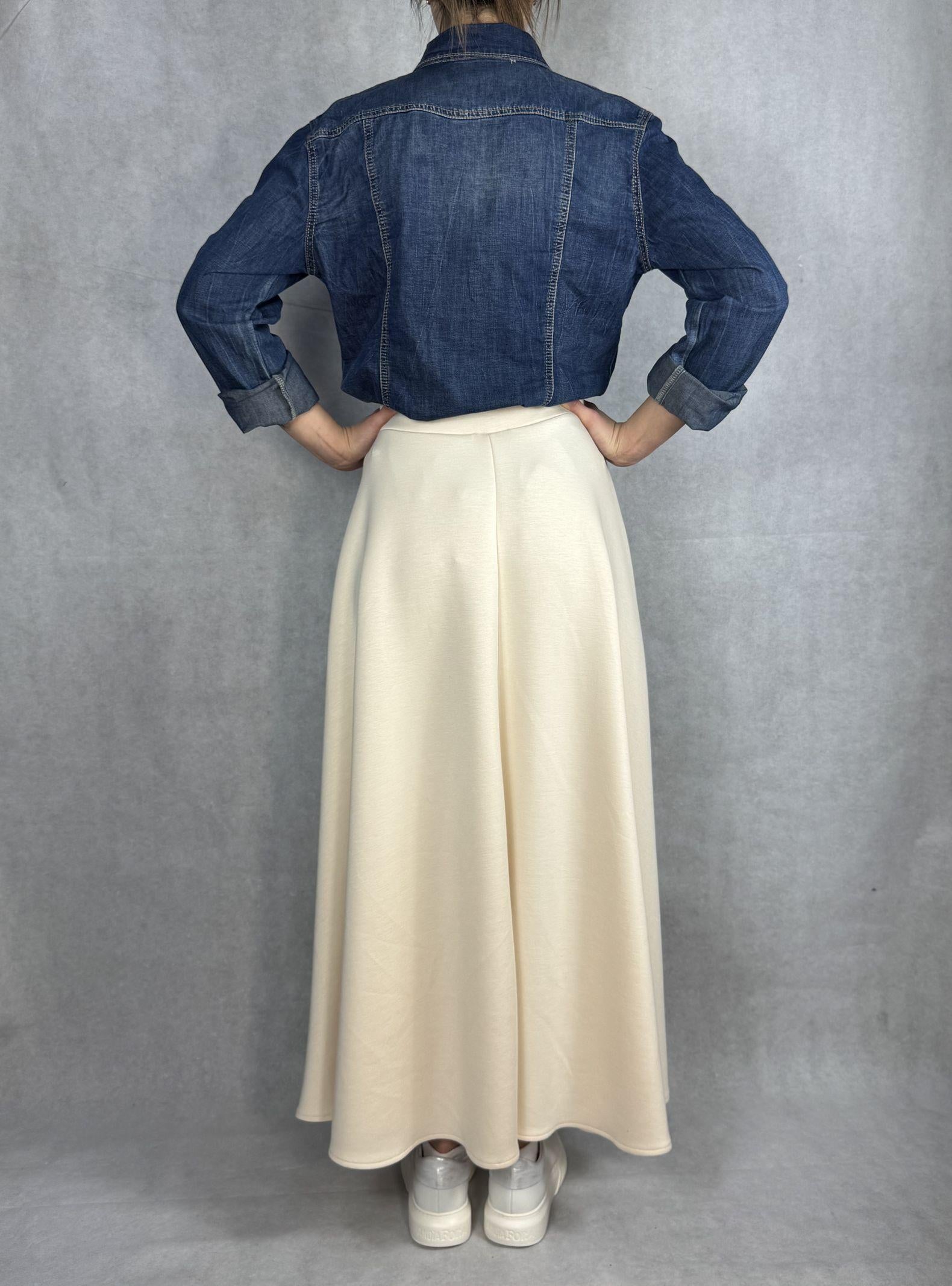 Camicia denim lavaggio scuro 220102JC760 DENIM OFELIA 
