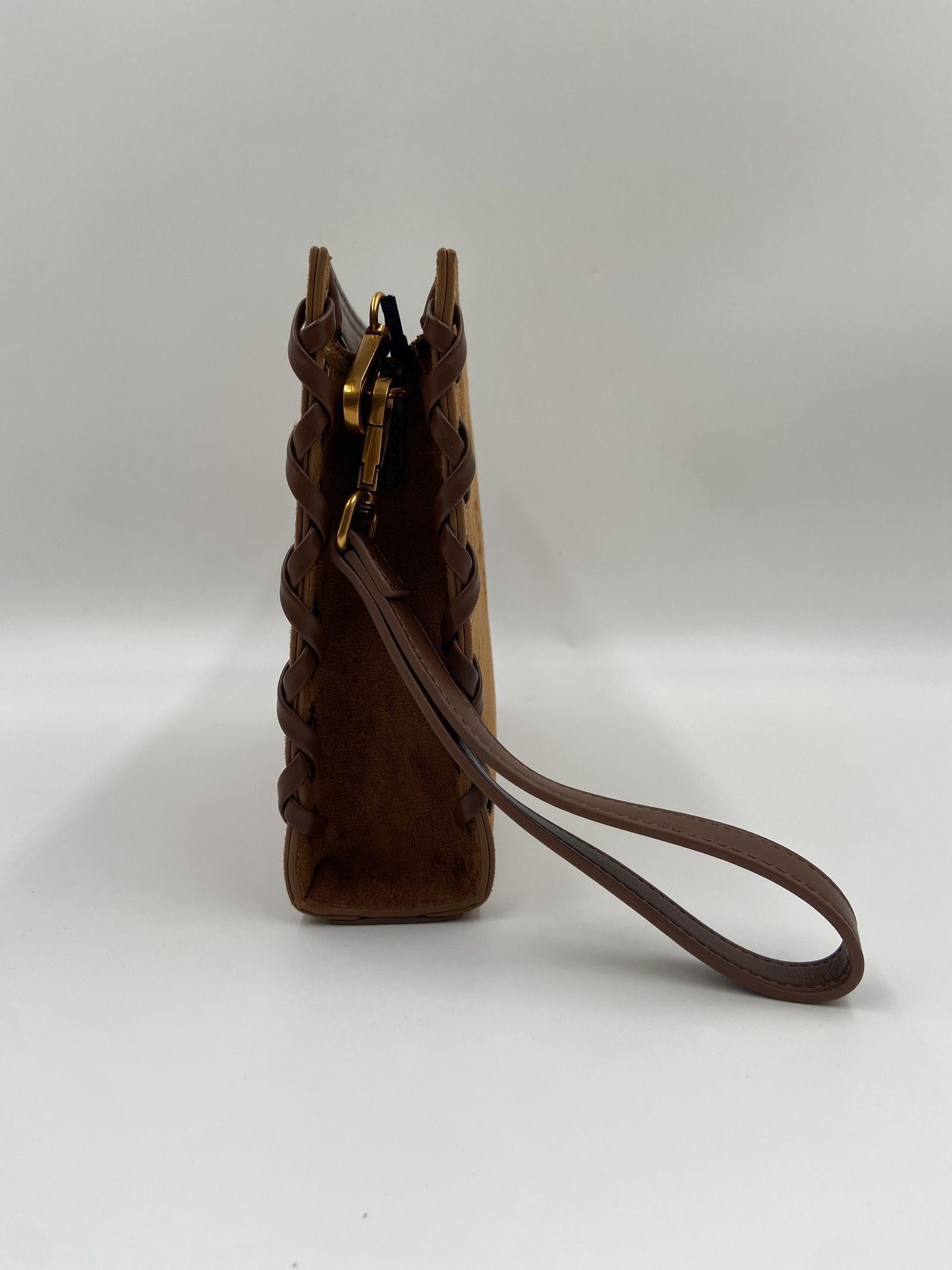 Borsa Apache Clutch 1483 COGNAC RUE MADAM PARIS 