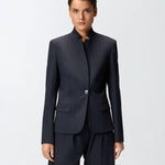 Giacca in lana gessata 105626A2QY EZ1 PINKO 