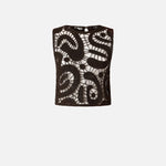 Top crochet geometrico - Pinko 106438A354 M05 PINKO 