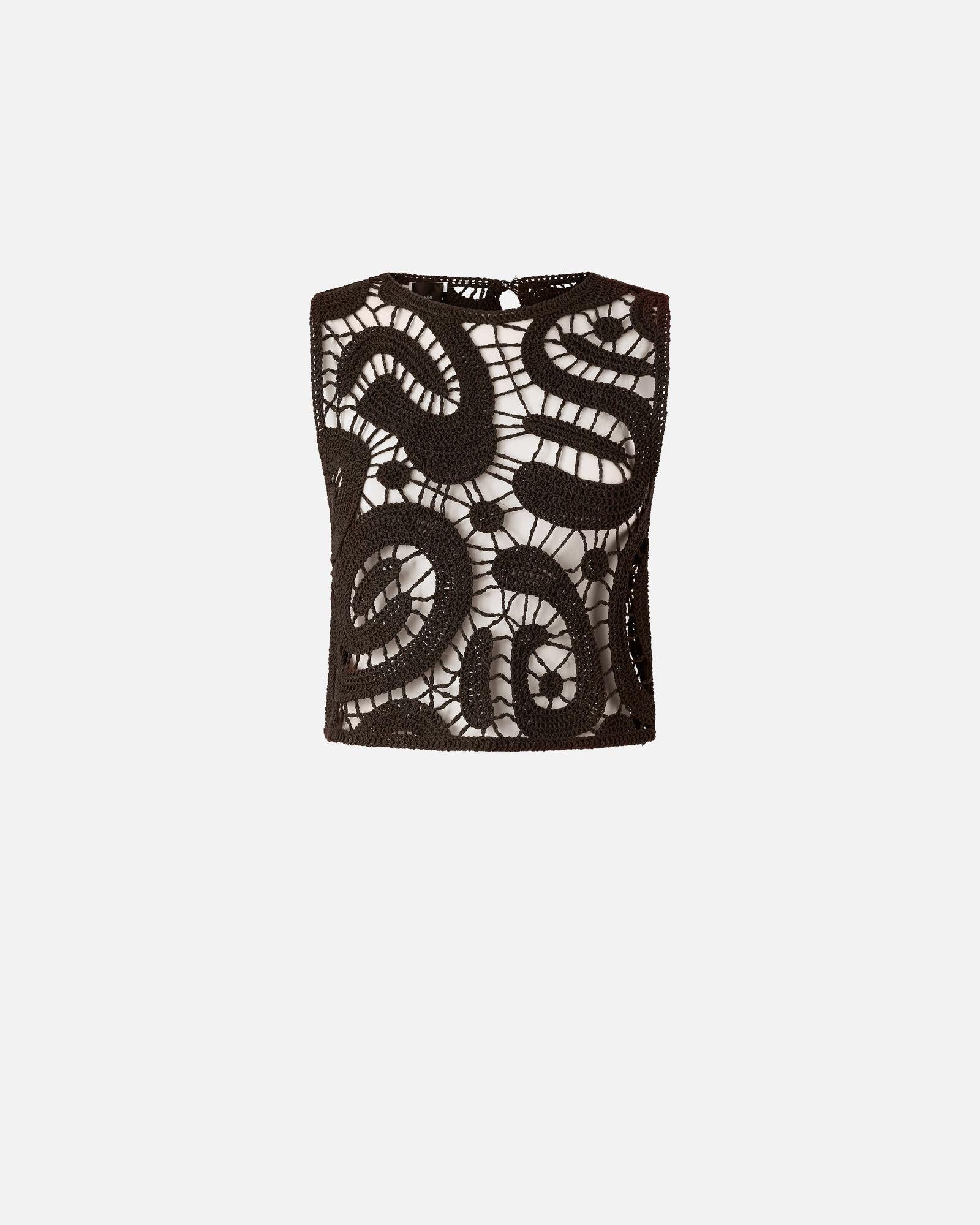 Top crochet geometrico - Pinko 106438A354 M05 PINKO 