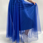 Gonna lunga in tulle MK04.015 BLUETTE OFELIA 