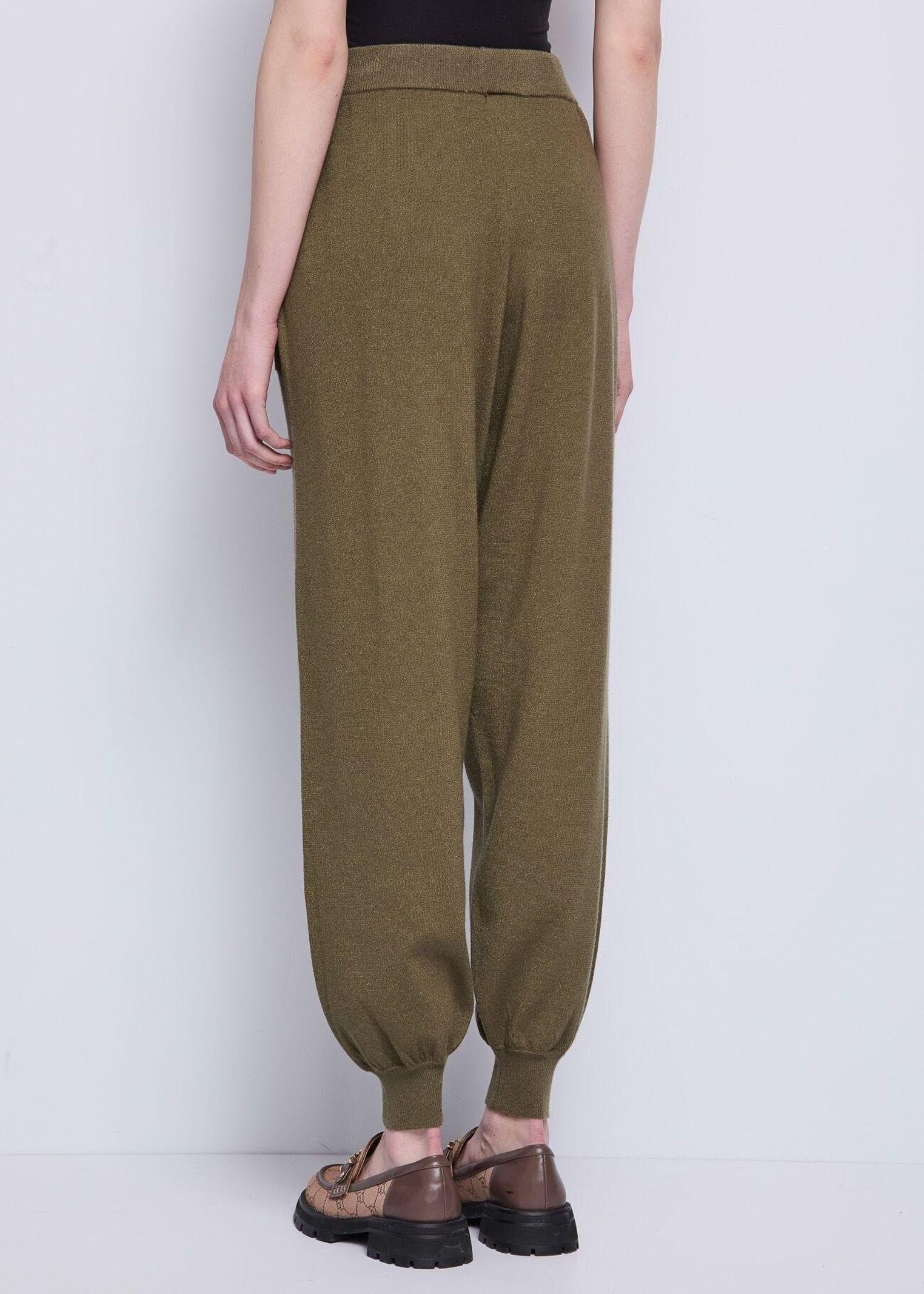 Pantalone lurex con coulisse 521BD23002 2502 GAUDI' 