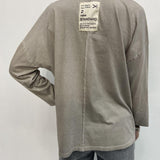 T-shirt scollo a V 2831 CREMA OFELIA 