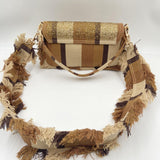 Borsa Casablanca Shoulder Riga - Rue Madam Paris CASABLANCASHOULDER RIGAMARRONE RUE MADAM PARIS 