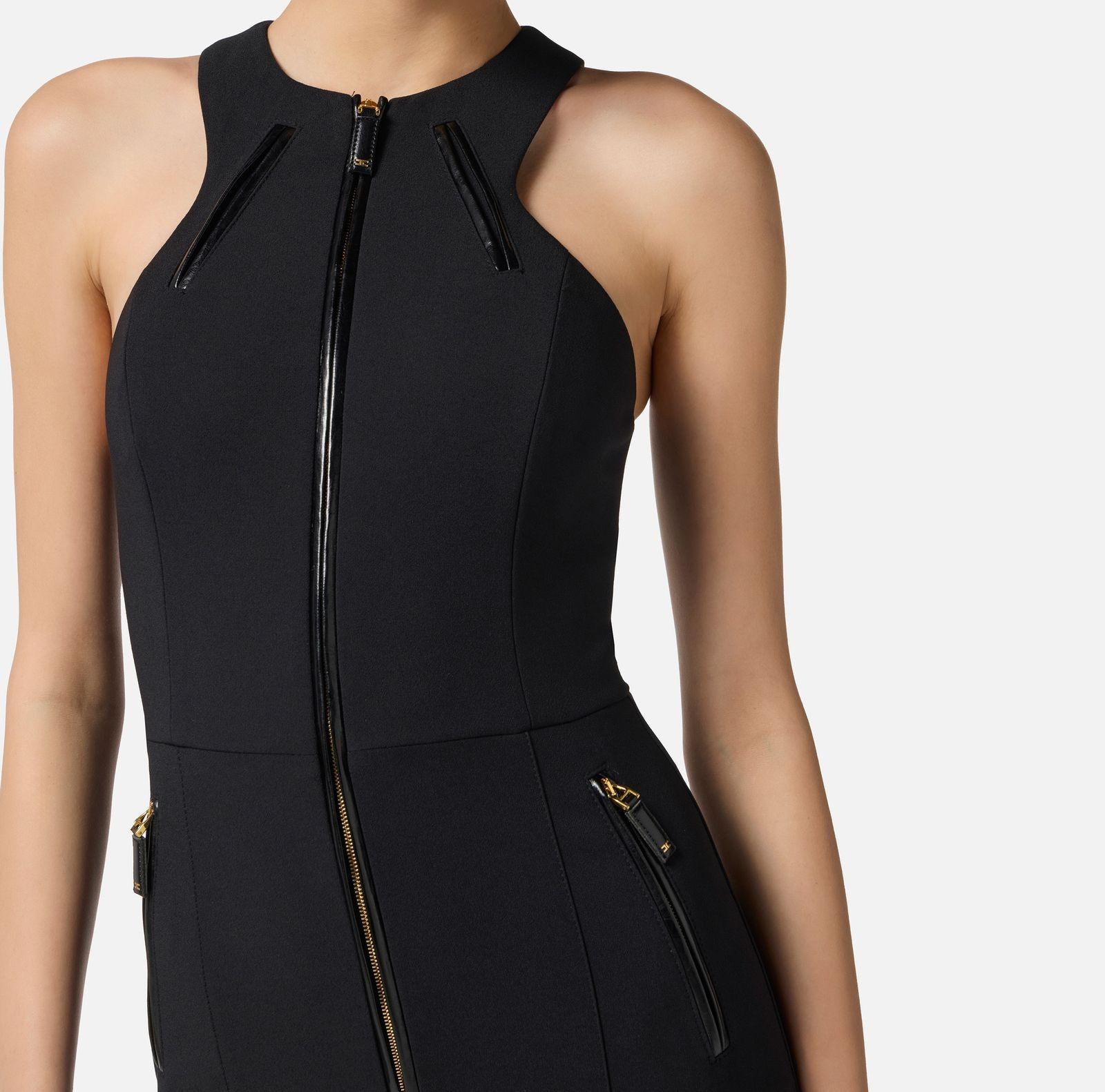 Tuta con zip - Elisabetta Franchi TU05556E2 110 ELISABETTA FRANCHI 