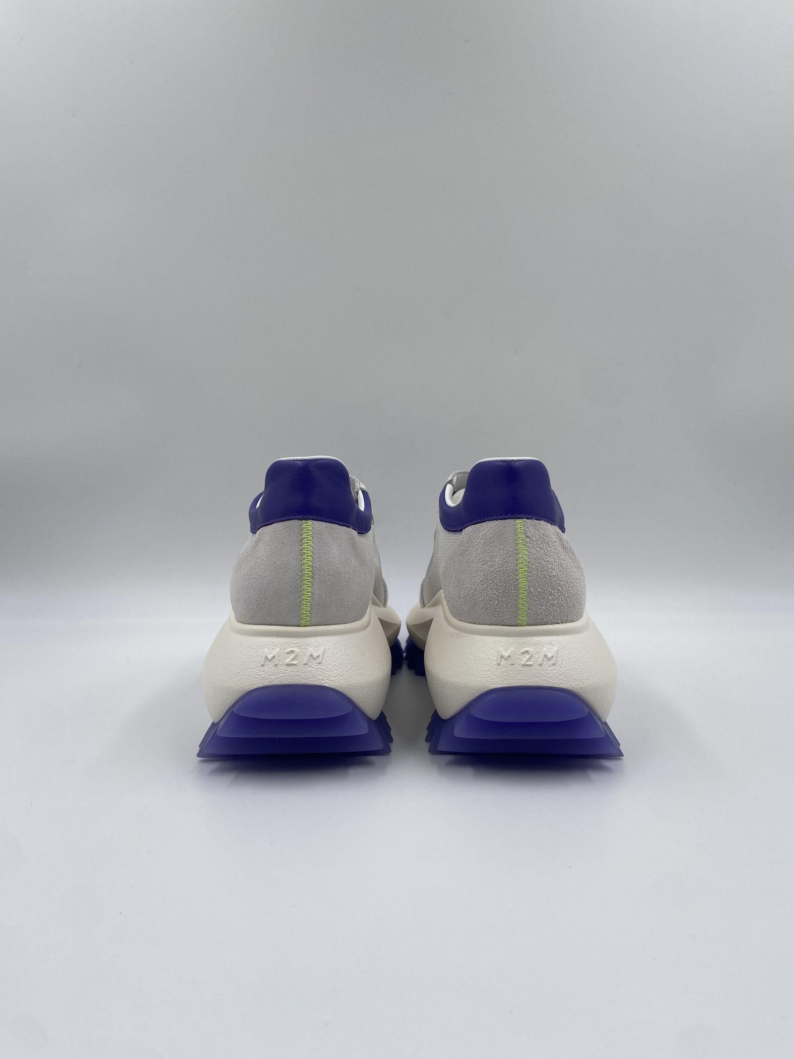 Running  allacciata bianca e viola 1E1452D _D22BNQTD21 VIC MATIE' 